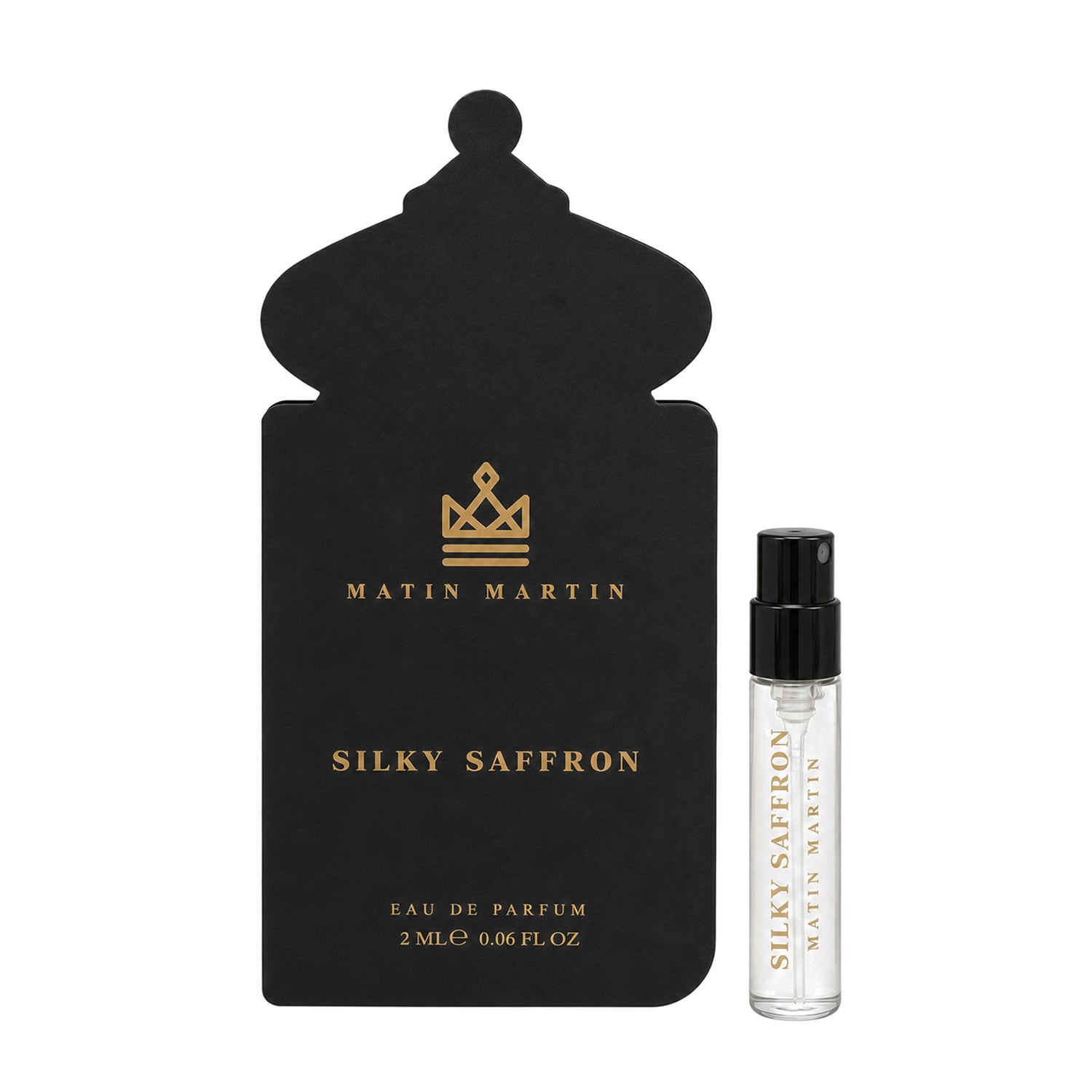 Matin Martin Silky Saffron Парфумована вода унісекс, 2 мл (пробник)