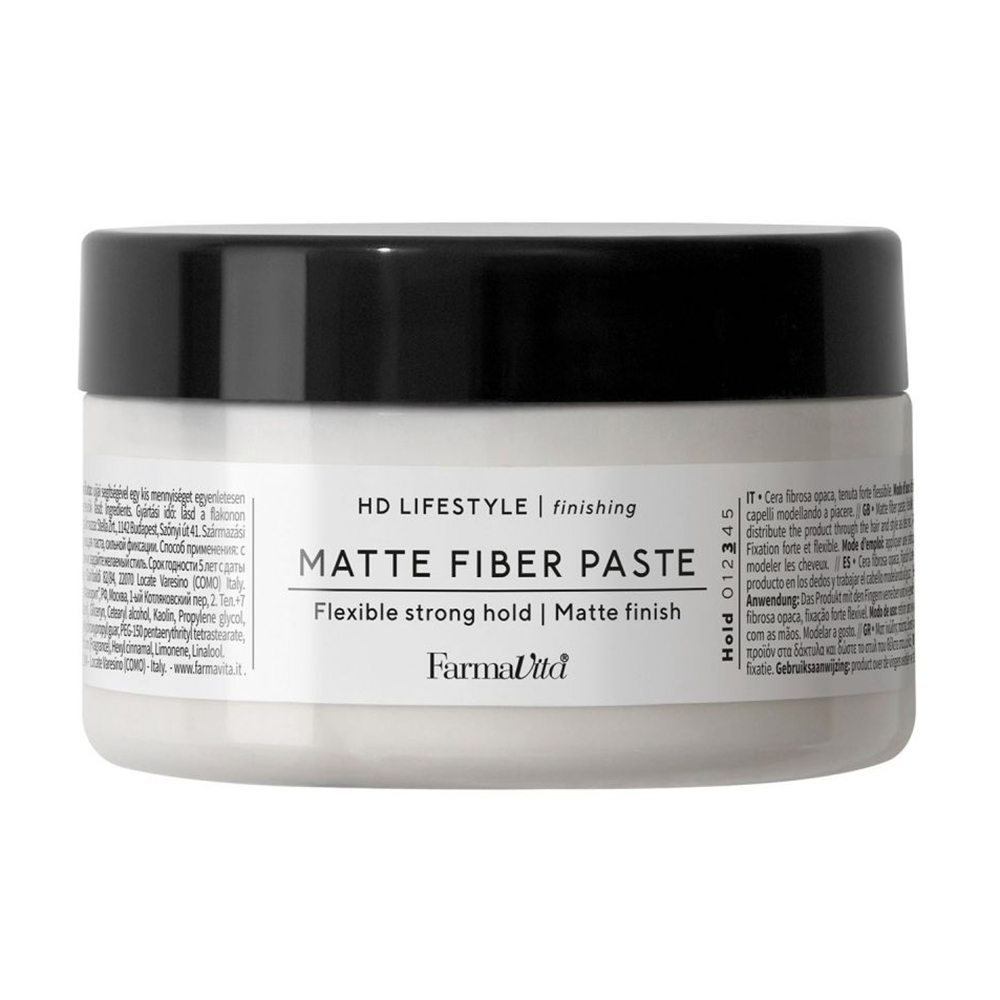 Матова паста для волосся FarmaVita HD Life Style Matt Fiber Paste Середня фіксація, 100 мл