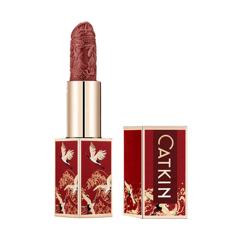 Матова помада для губ Catkin Rouge Carving Lipstick CR176 Chestnut, 3.2 г