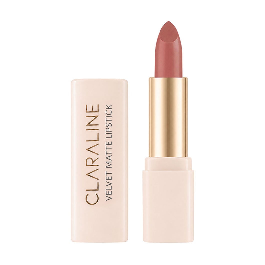 Матова помада для губ CLARAline Velvet Matte Lipstick, VM351 Berry Flush, 4.5 г