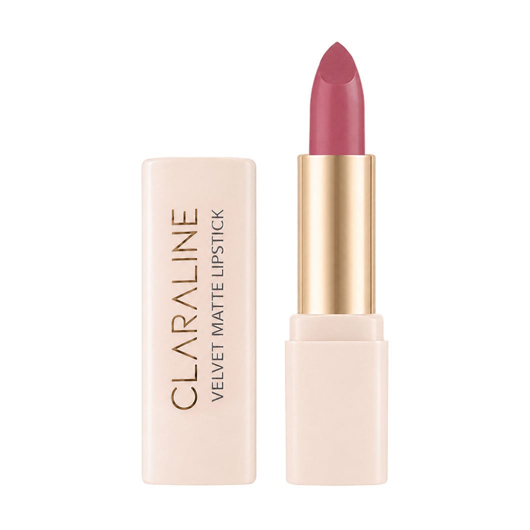 Матова помада для губ CLARAline Velvet Matte Lipstick, VM353 Mauve Whisper, 4.5 г