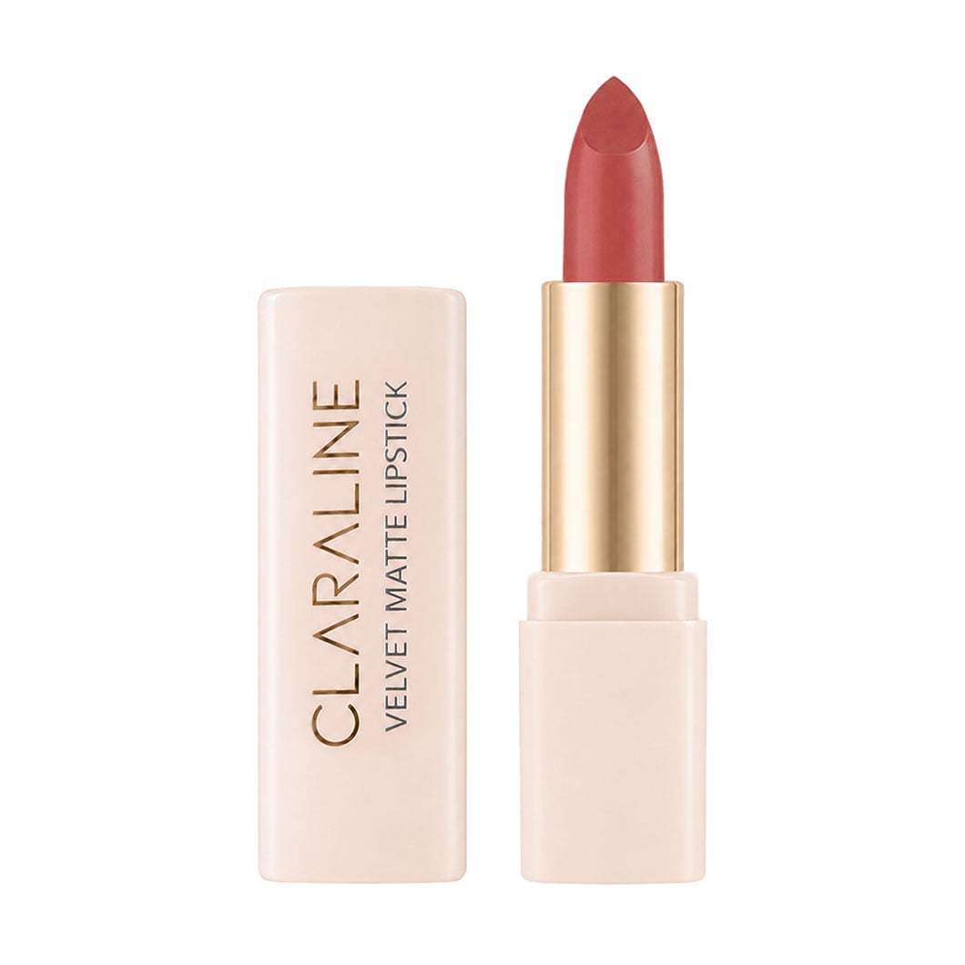 Матова помада для губ CLARAline Velvet Matte Lipstick, VM354 Soft Coral, 4.5 г