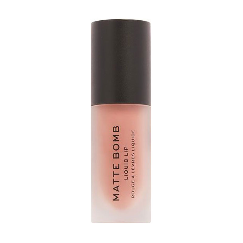 Матова помада для губ Makeup Revolution Matte Bomb Liquid Lip, Delicate Brown, 4.6 мл