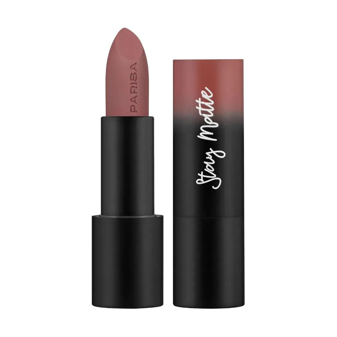 Матова помада для губ Parisa Cosmetics Stay Matte L-08, 201 Mauve, 3.6 г