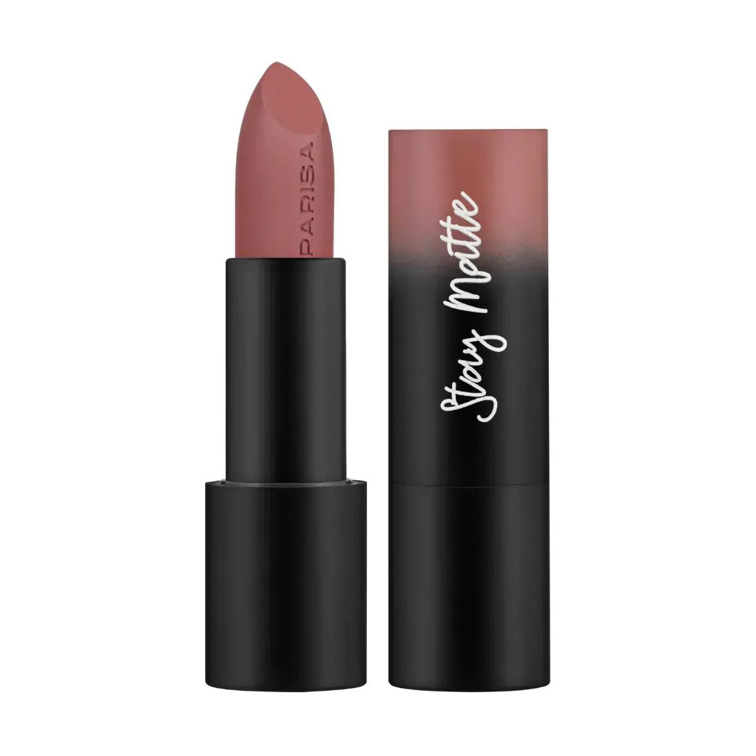 Матова помада для губ Parisa Cosmetics Stay Matte L-08, 203 Pillow Nude, 3.6 г