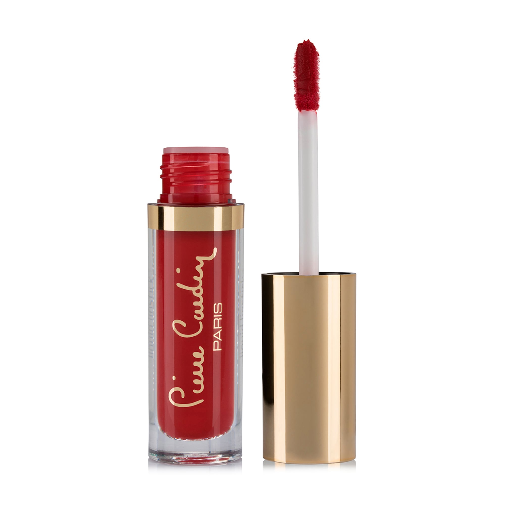 Матова рідка помада для губ Pierre Cardin Matt Wave Liquid Lipstick Ultra Long Lasting 425 Carmine, 5 мл