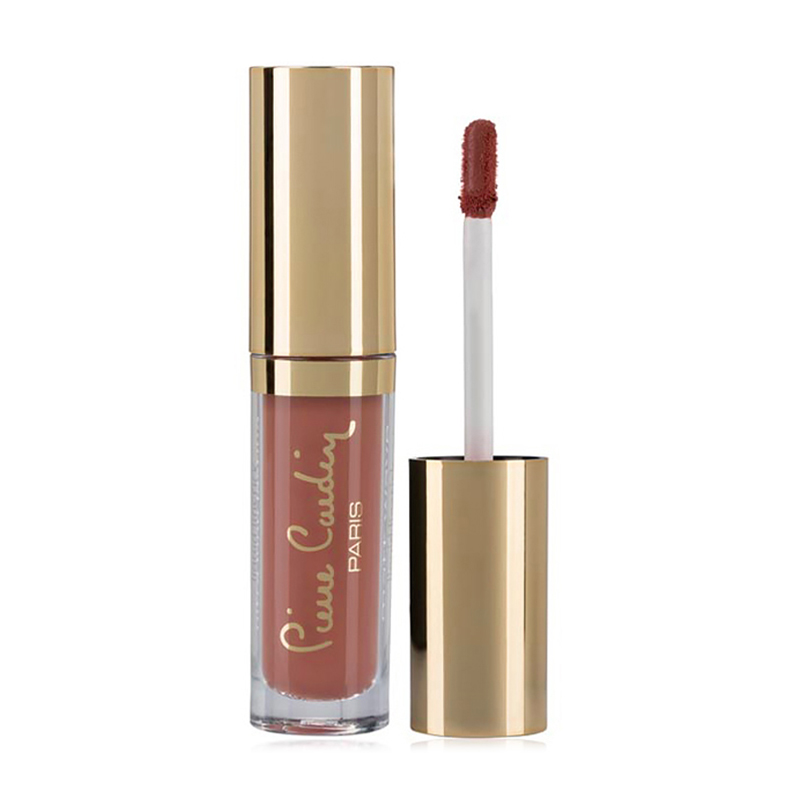 Матова рідка помада для губ Pierre Cardin Matt Wave Liquid Lipstick Ultra Long Lasting 825 Velvet Beige, 5 мл