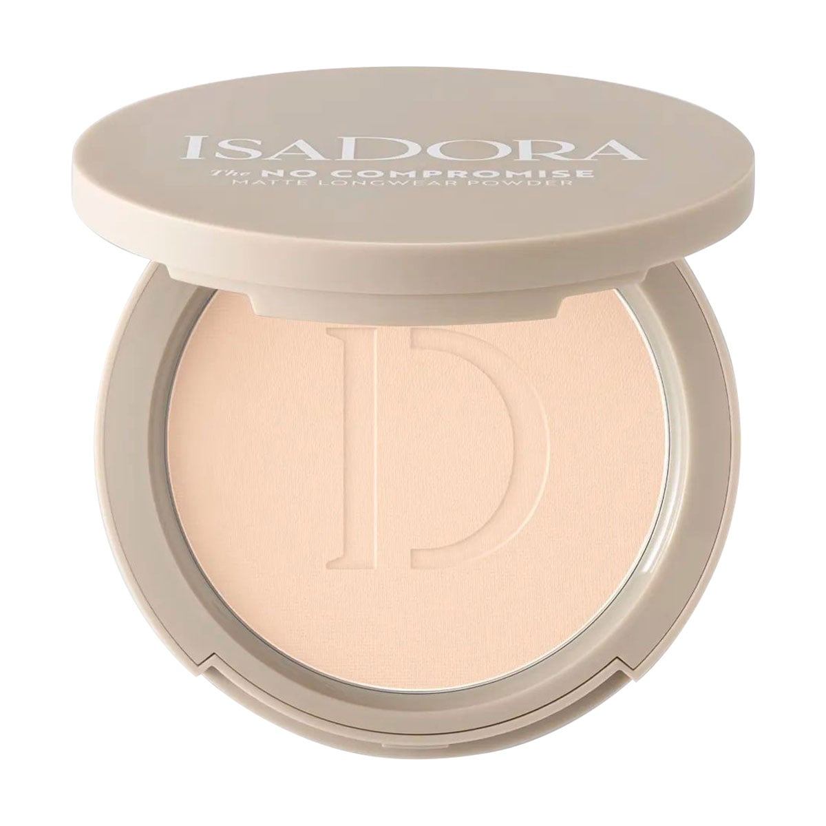 Матова стійка пудра для обличчя IsaDora The No Compromise Matte Longwear Powder 60 Neutral Porcelain, 7 г