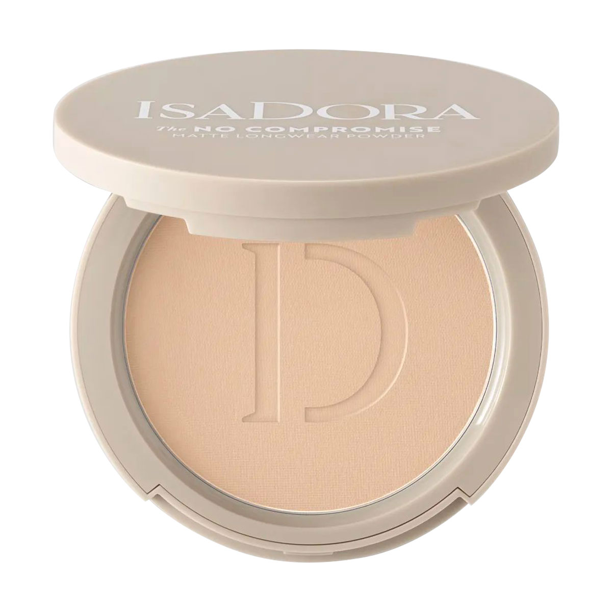Матова стійка пудра для обличчя IsaDora The No Compromise Matte Longwear Powder 65 Neutral Beige, 7 г