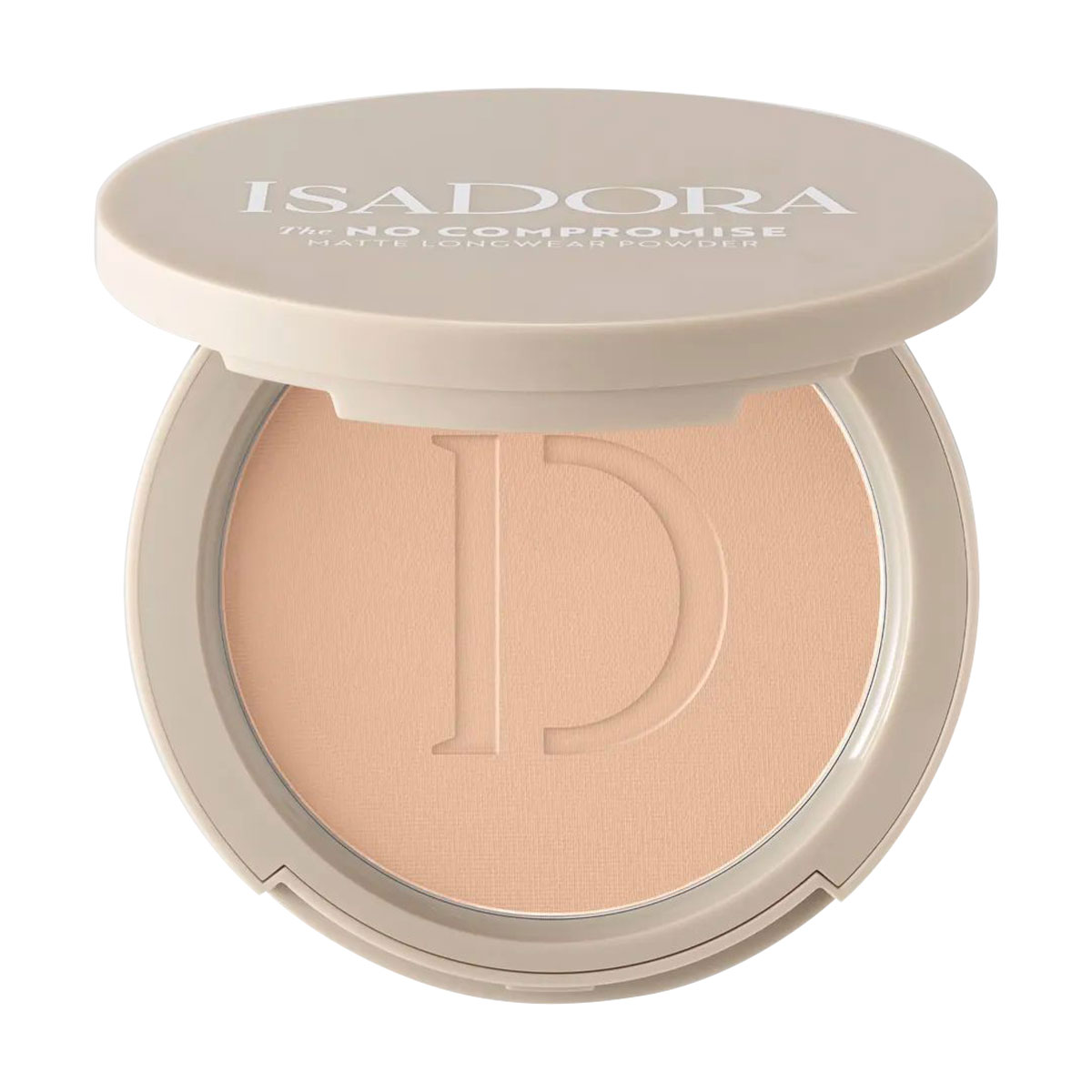 Матова стійка пудра для обличчя IsaDora The No Compromise Matte Longwear Powder 66 Warm Beige, 7 г