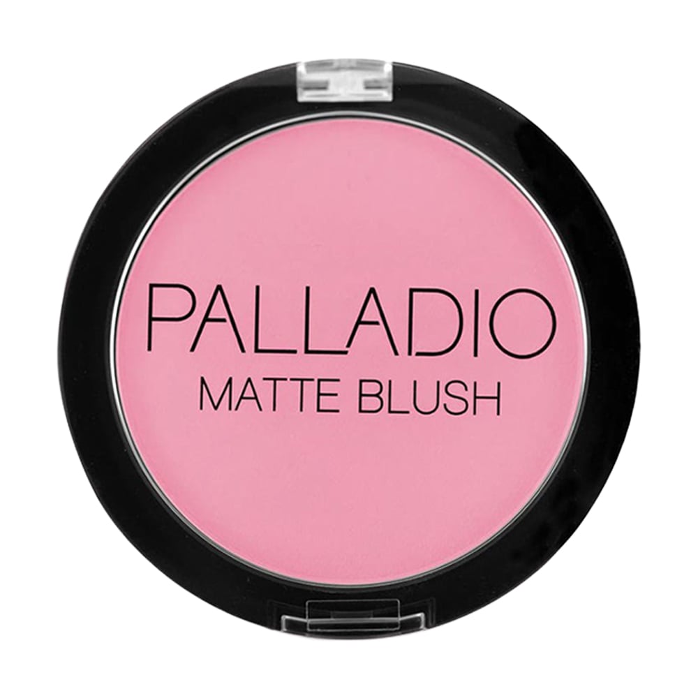 Матові рум'яна для обличчя Palladio Matte Blush, BM01 Berry Pink, 6 г