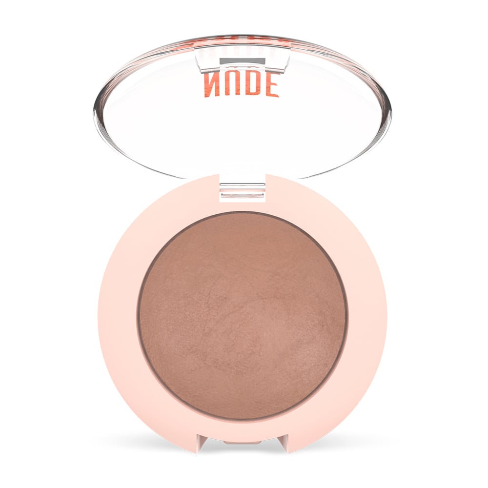 Матові тіні для повік Golden Rose Nude Look Matte Baked Eyeshadow Caramel Nude, 2.5 г