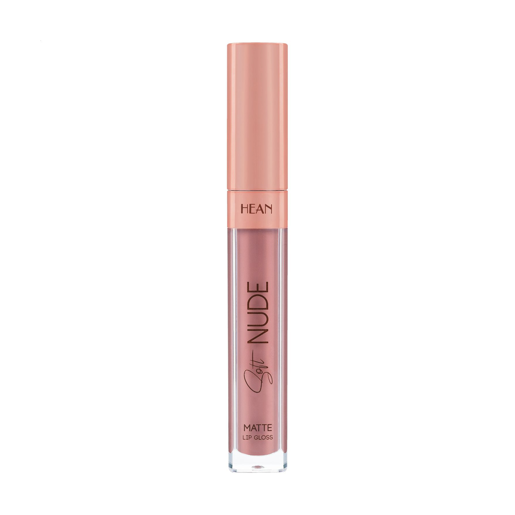 Матовий блиск для губ Hean Soft Nude Matte Lip Gloss 66 So Nude, 6 мл