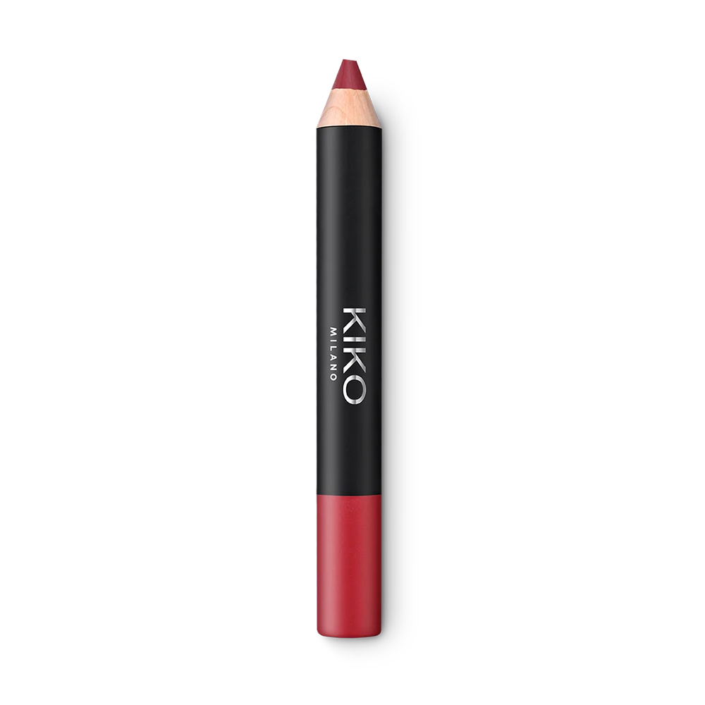 Матовий олівець для губ Kiko Milano Smart Fusion Matte Lip Crayon 06 Cherry Red, 1.6 г