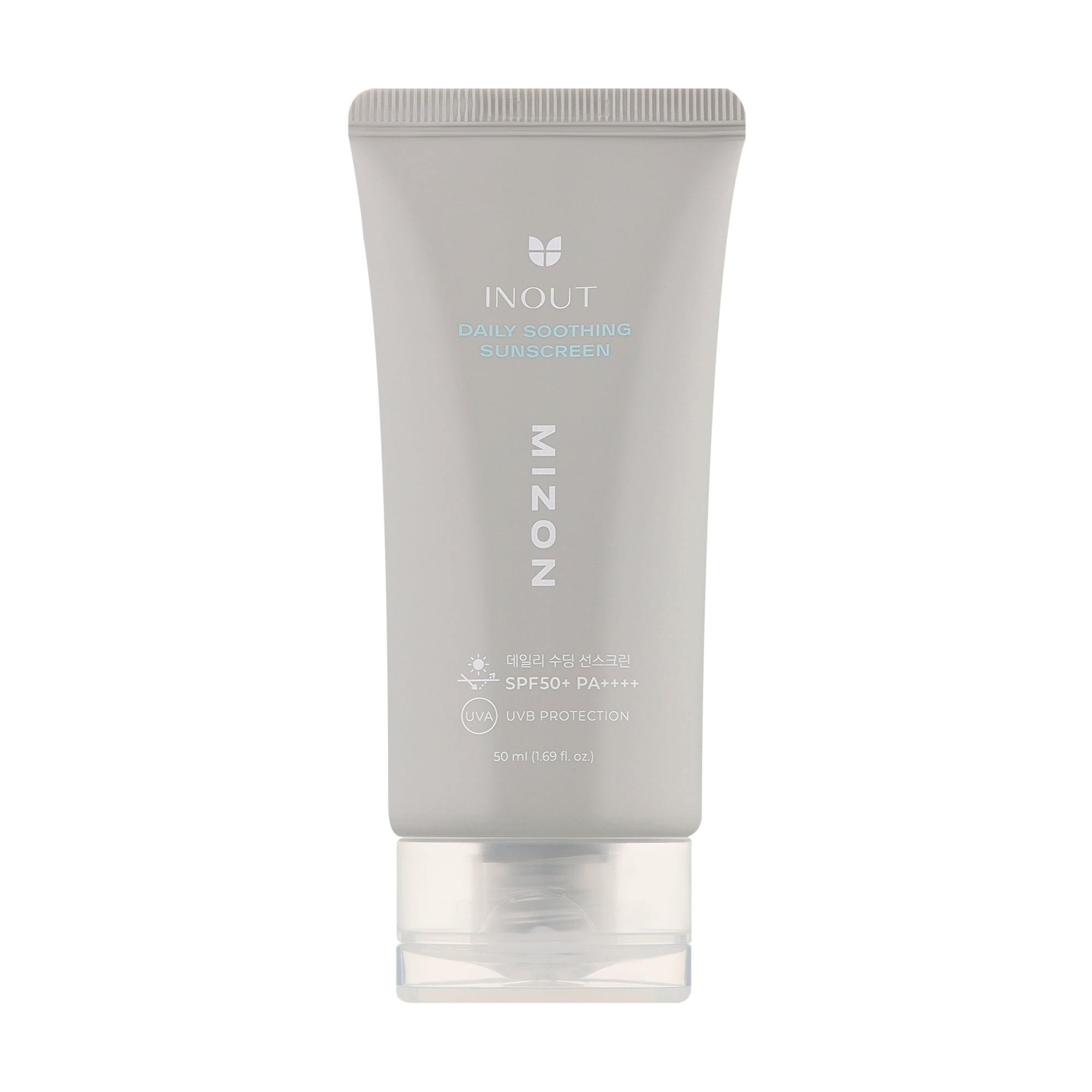Матовий сонцезахисний крем для обличчя Mizon Inout Daily Soothing Sunscreen, SPF 50+ PA++++,  50 мл