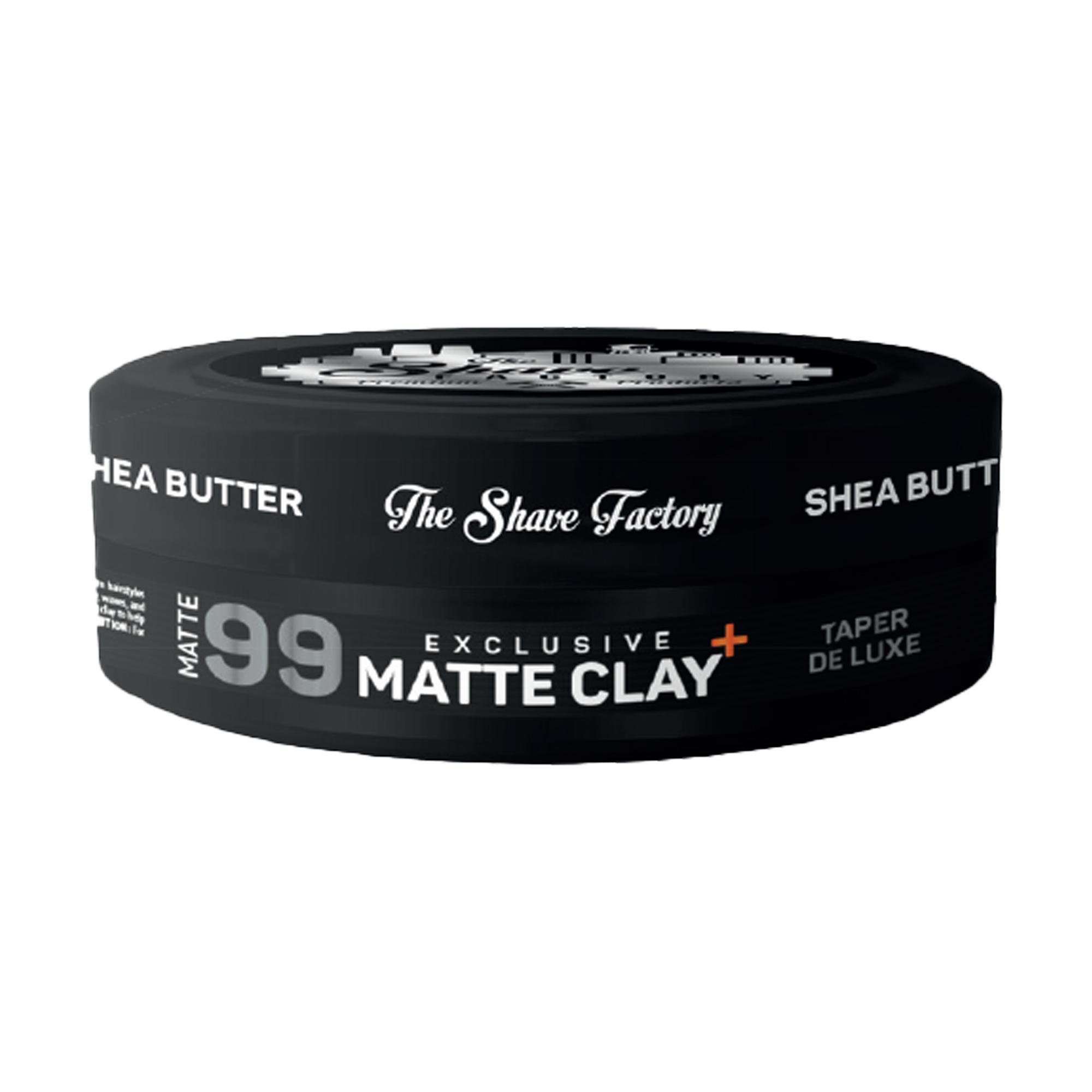 Матувальна глина для укладання волосся The Shave Factory Exсlusive Matte Clay 99, з олією ши, 150 мл