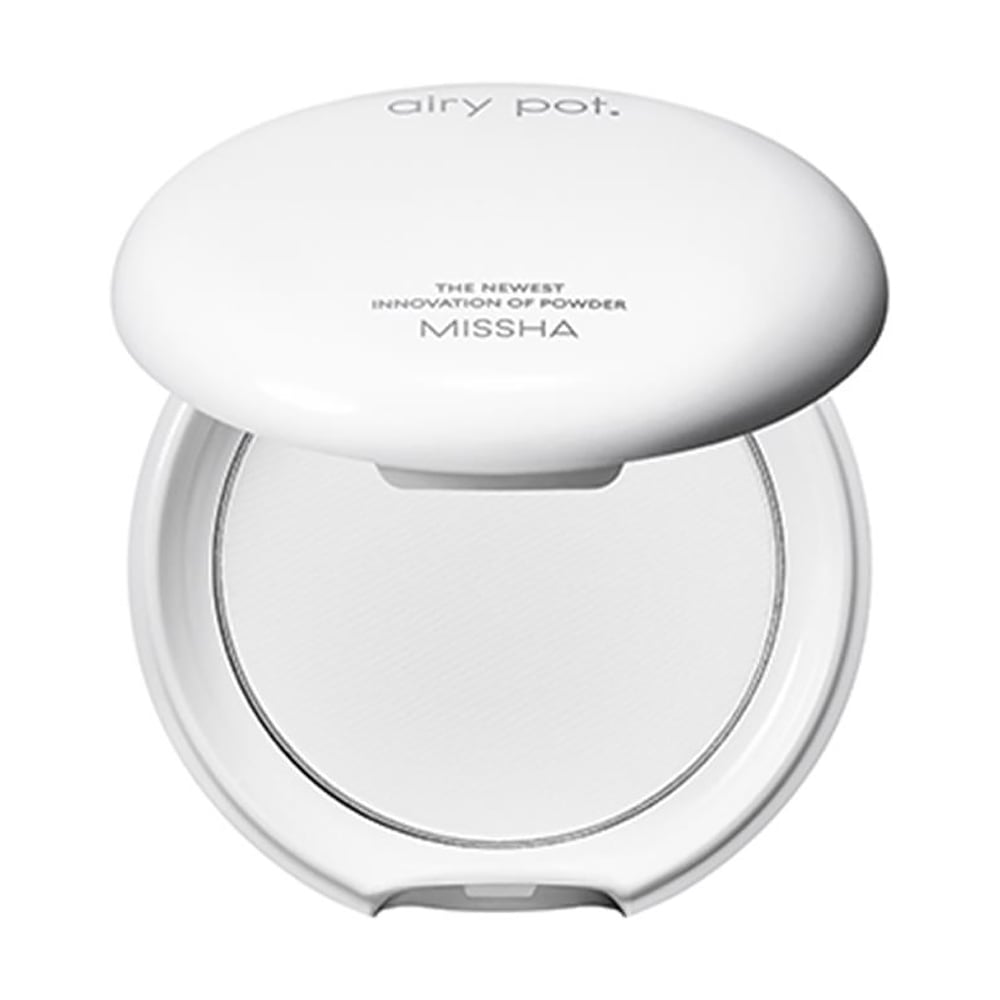Матувальна компактна пудра для обличчя Missha Airy Pot Pressed Powder, Translucent, 8 г