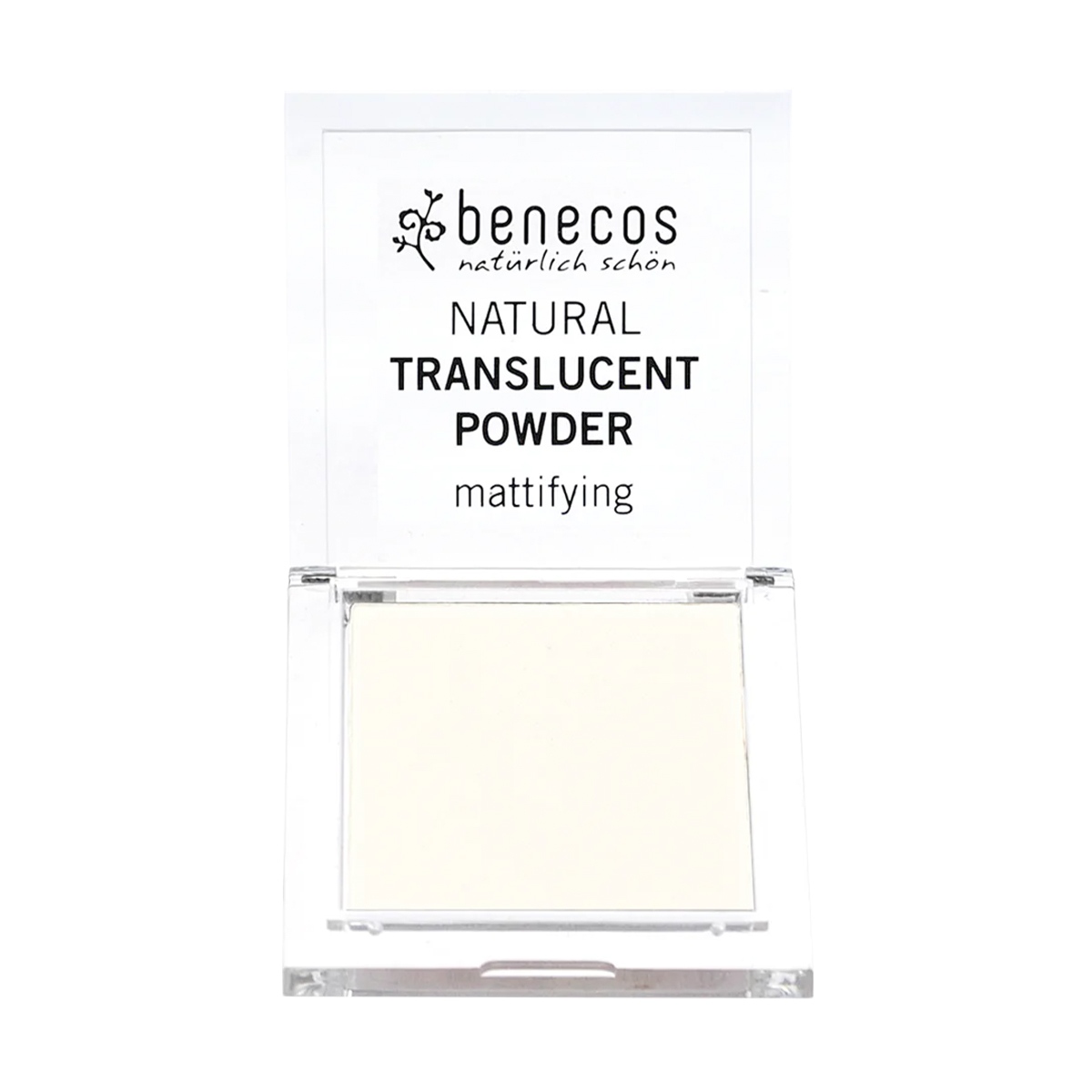Матувальна пудра для обличчя Benecos Natural Translucent Powder Mission Invisible, 6.5 г