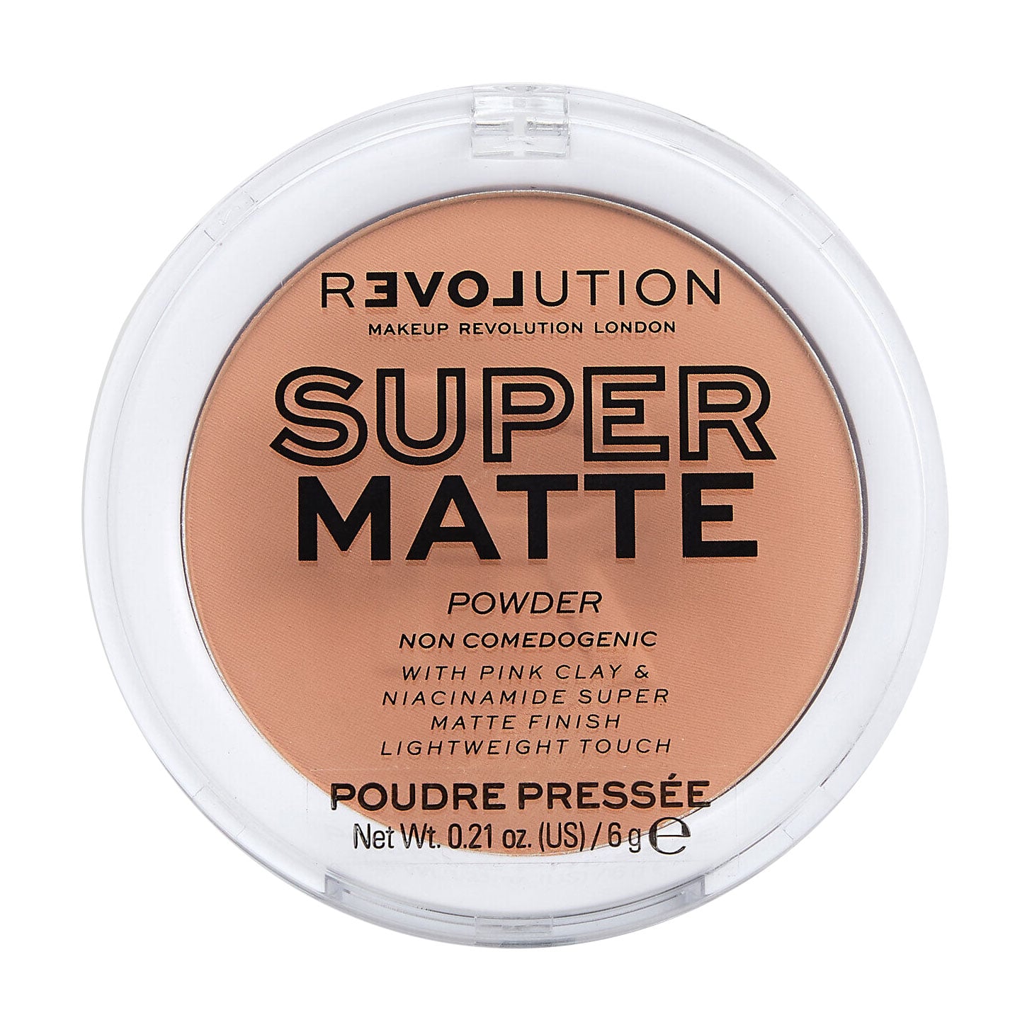 Матувальна пудра для обличчя Relove by Revolution Super Matte Pressed Powder, Warm Beige, 6 г