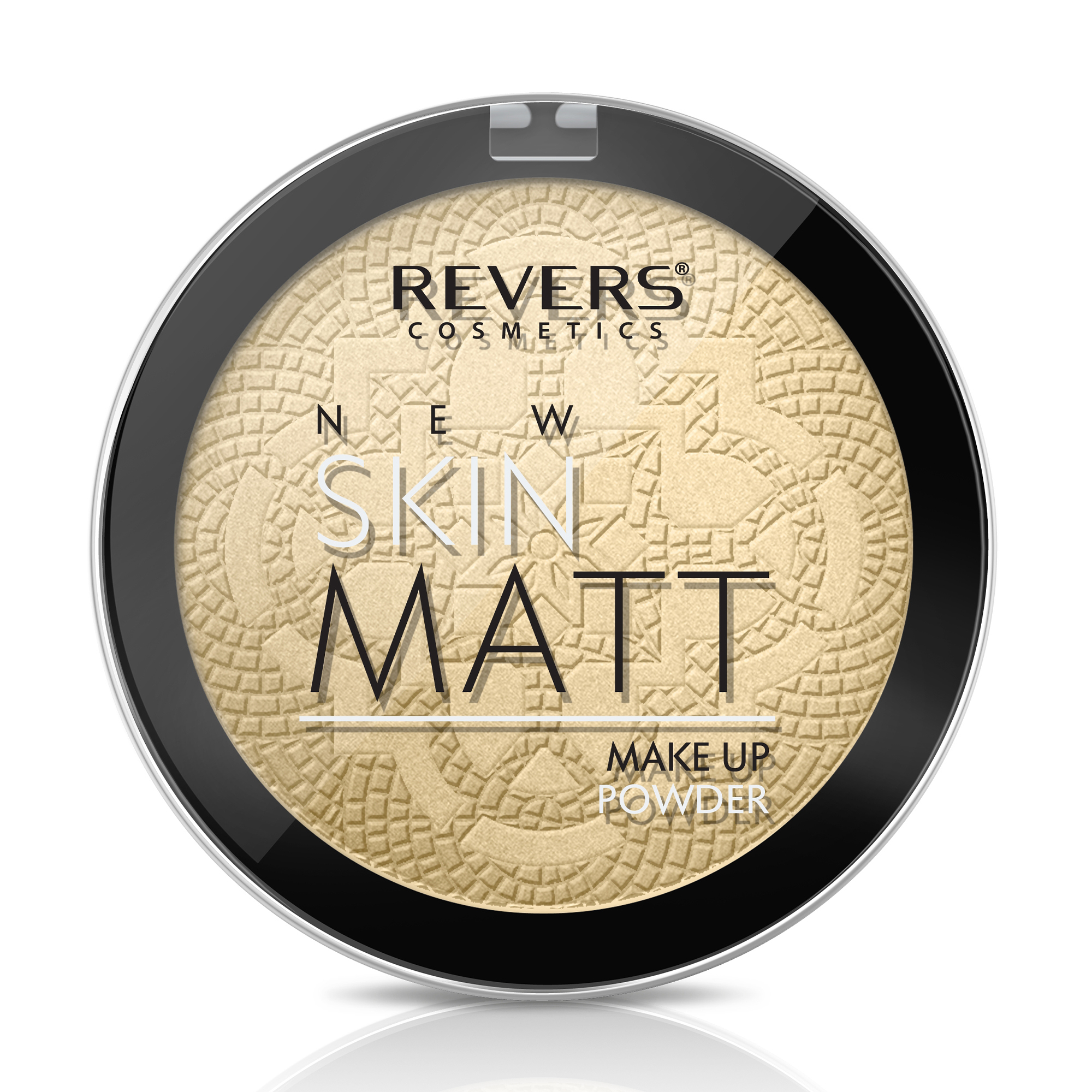 Матувальна пудра для обличчя Revers Cosmetics New Skin Matt Make Up Powder 01, 9 г