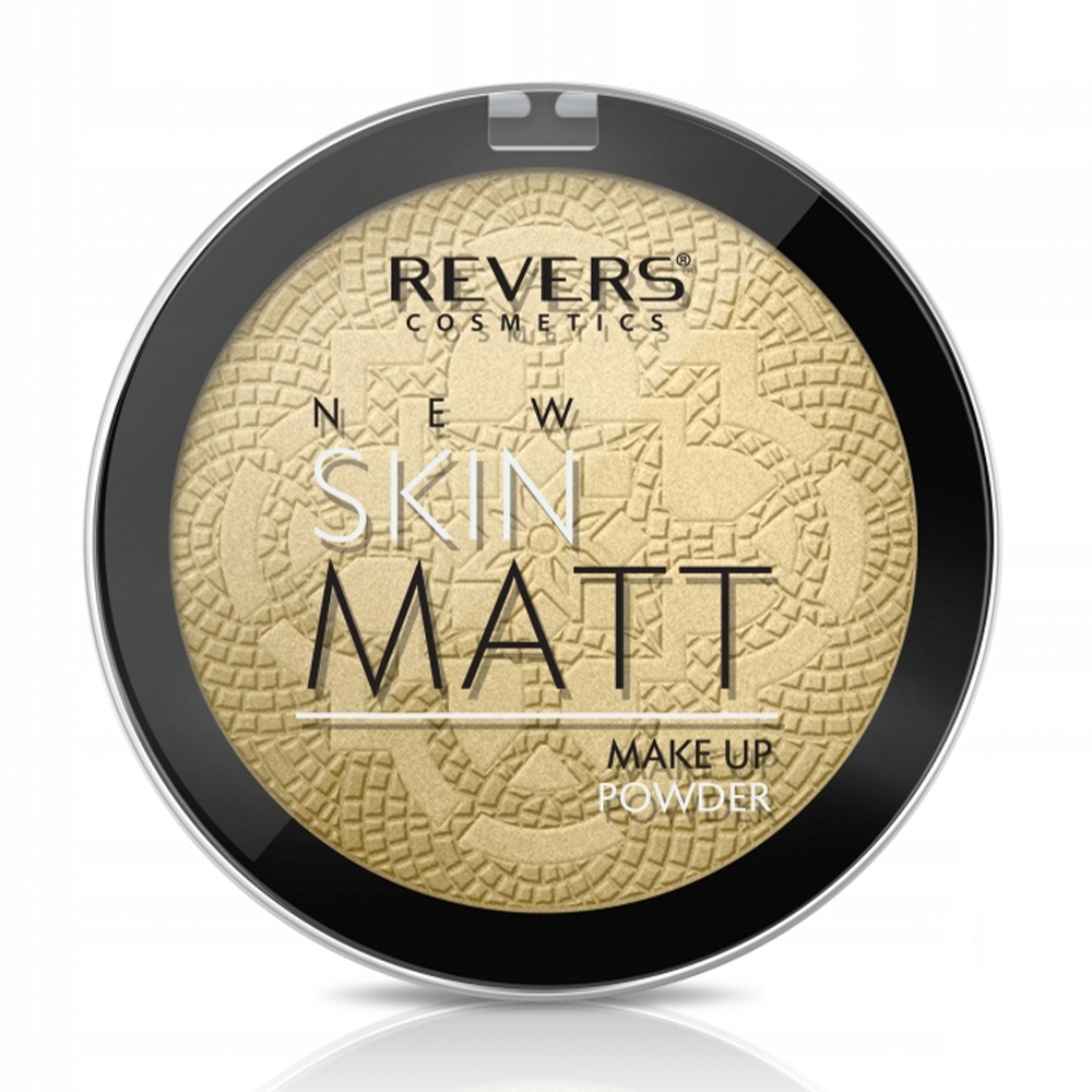 Матувальна пудра для обличчя Revers Cosmetics New Skin Matt Make Up Powder 03, 9 г