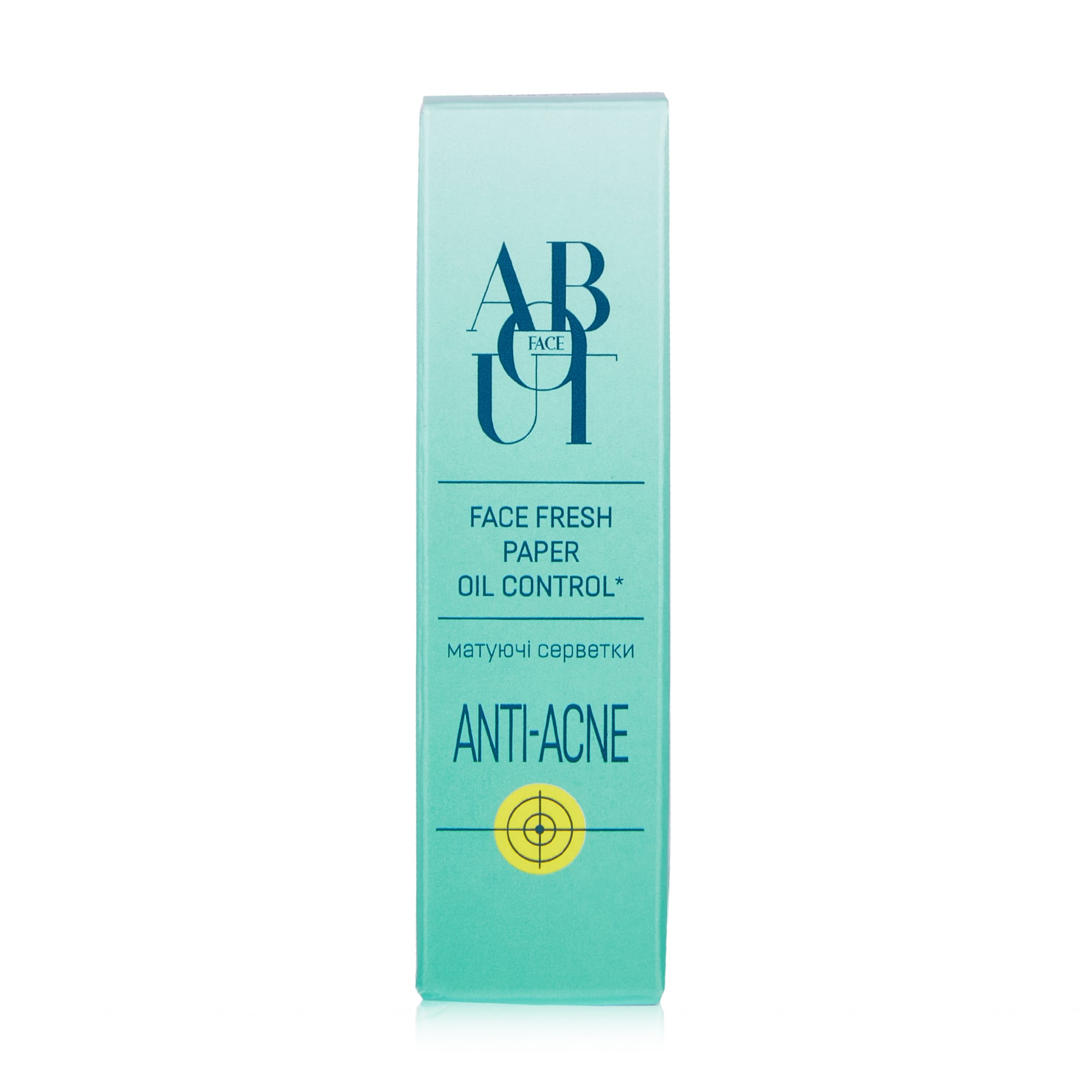 Матувальні серветки АBOUT face Anti Acne, 1 рулон (7 см*5 м)
