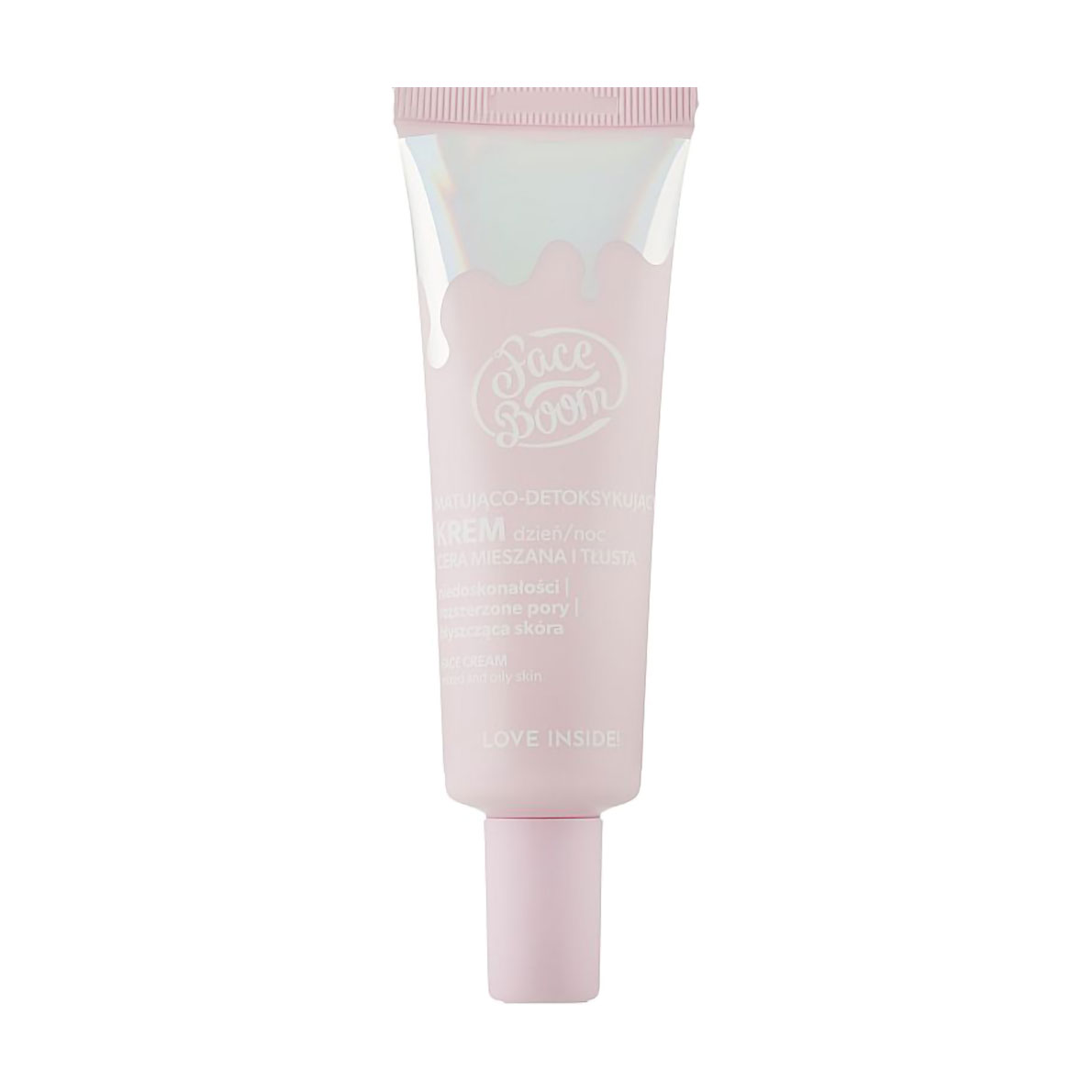 Матувальний крем для обличчя Face Boom Mattifying Detoxifying Face Cream для жирної та комбінованої шкіри, 50 мл