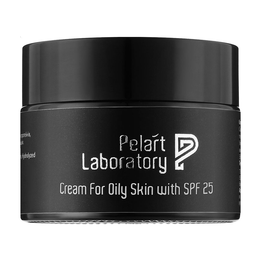 Матувальний крем для обличчя Pelart Laboratory Cream For Oily Skin With SPF 25 для жирної шкіри, 50 мл
