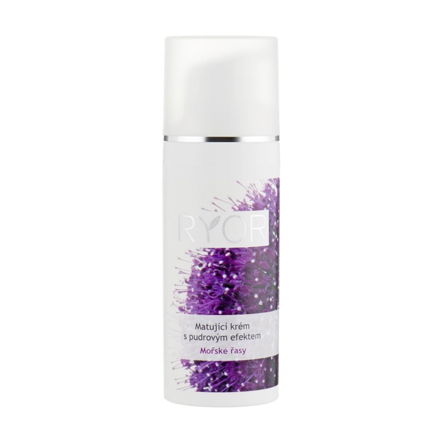 Матувальний крем для обличчя Ryor Marine Algae Care Mattifying Cream With Powder-Effect з ефектом пудри, 50 мл