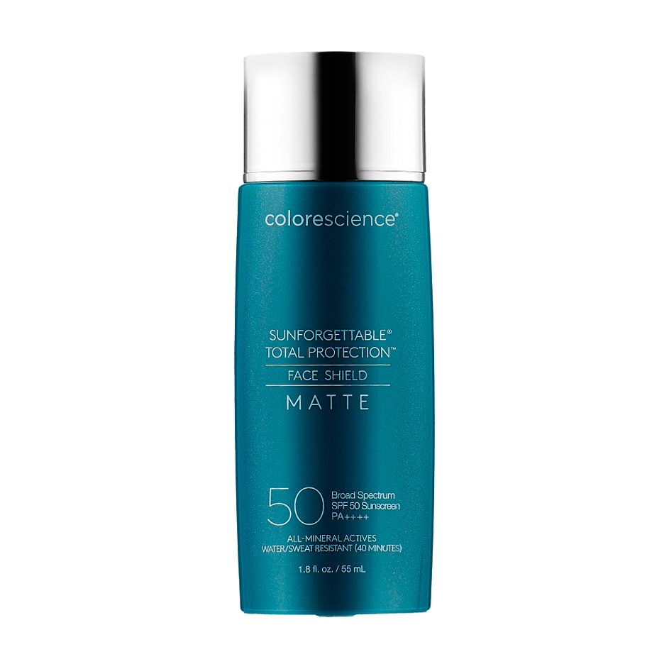 Матувальний сонцезахисний крем для обличчя Colorescience Sunforgettable Total Protection Face Shield Matte SPF 50, 55 мл