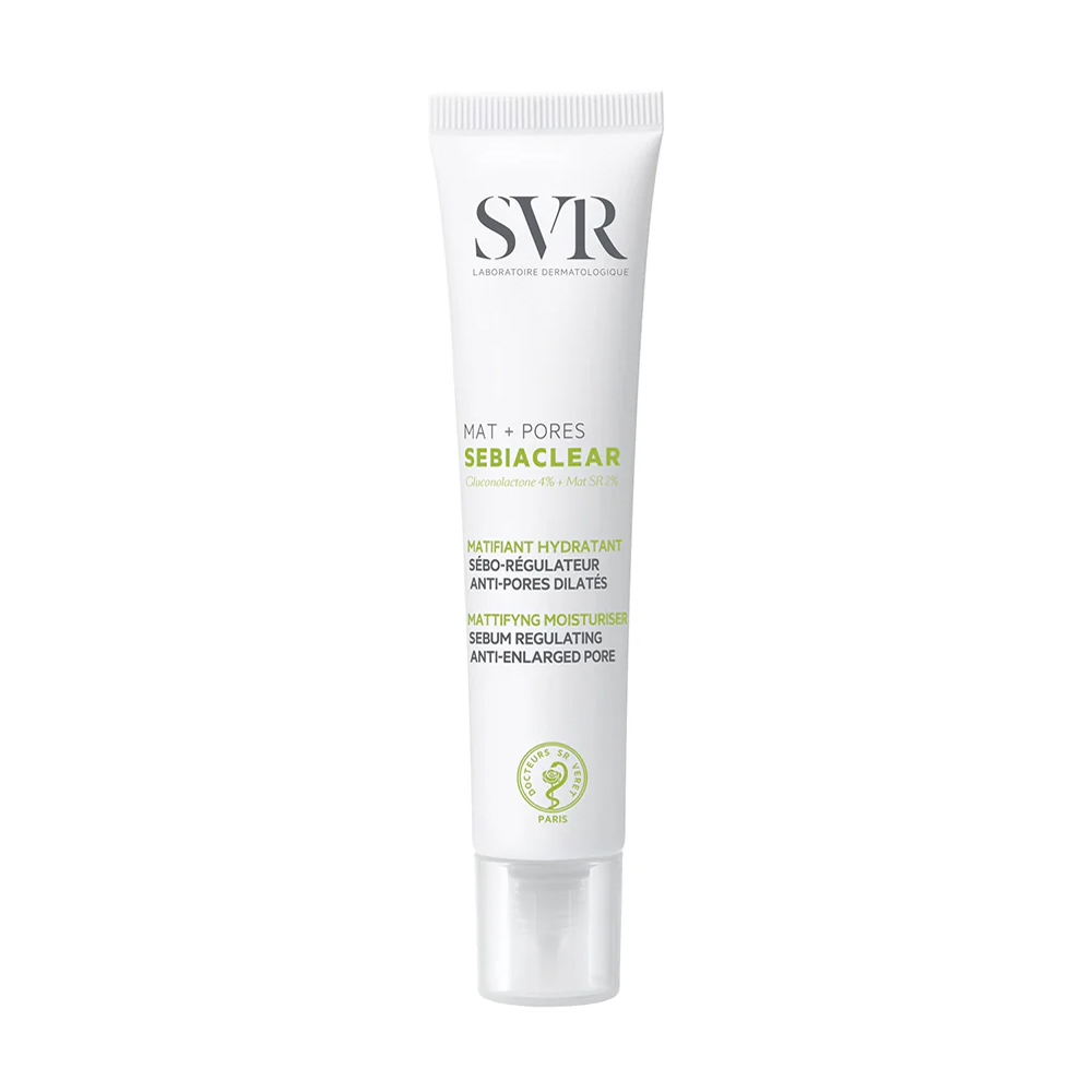 Матувальний та порозвужувальний крем для обличчя SVR Mat + Pores Sebiaclear Creme, 40 мл