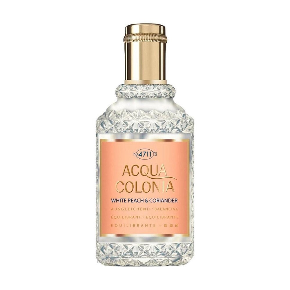 Maurer &amp; Wirtz 4711 Acqua Colonia White Peach &amp; Coriander Одеколон унісекс, 50 мл