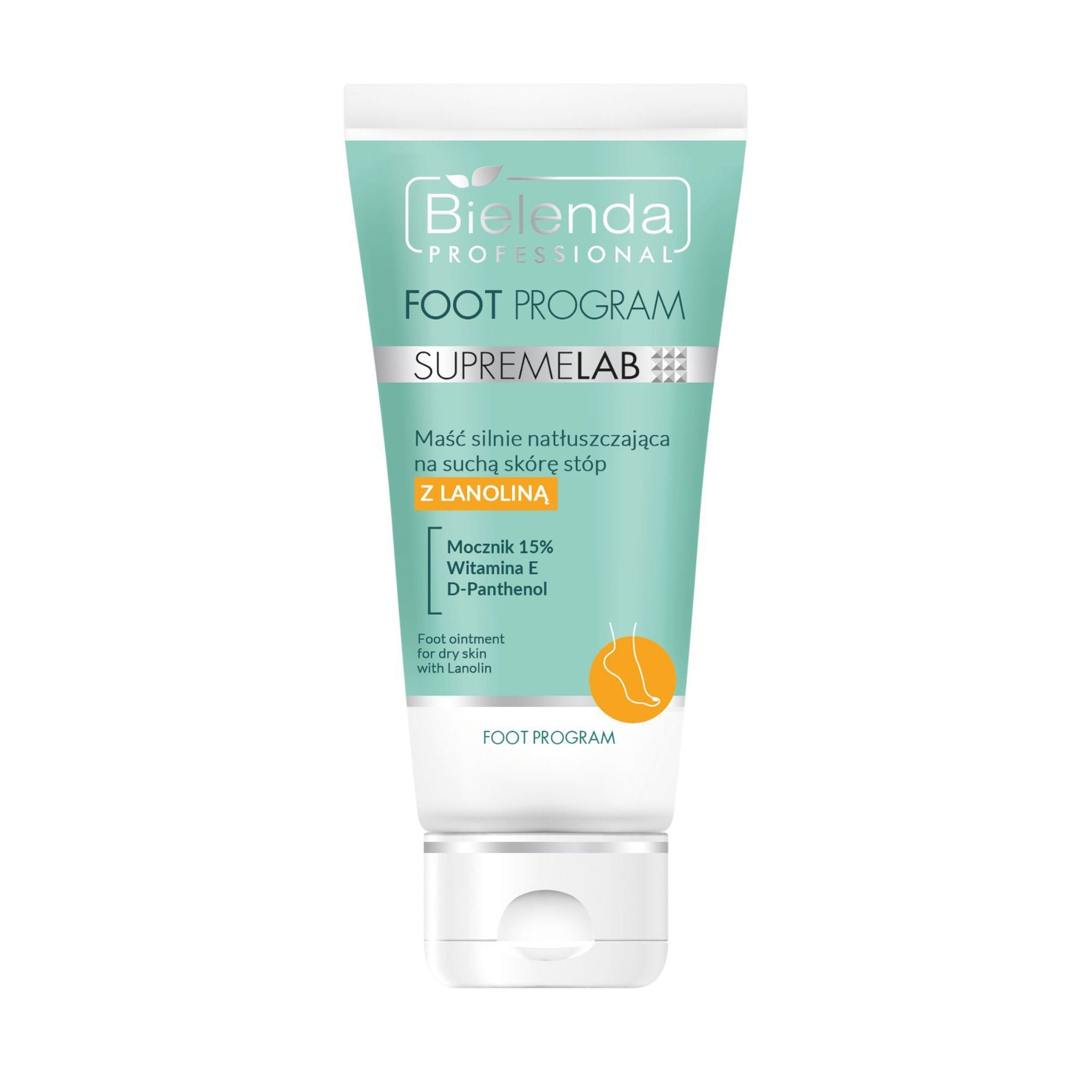 Мазь для сухої шкіри ніг Bielenda Professional SupremeLab Foot Program Foot Ointment з ланоліном, 70 г