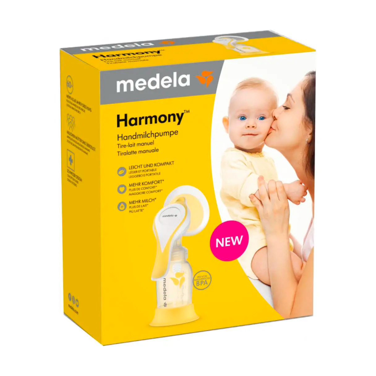 Механічний молоковідсмоктувач Medela Harmony Manual Breast Pump (101041151)