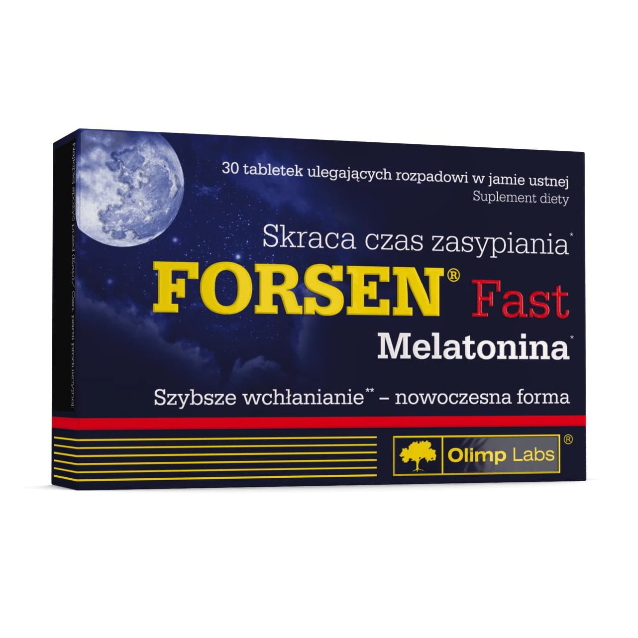Мелатонін Olimp Sport Nutrition Forsen Fast Melatonina, 30 таблеток