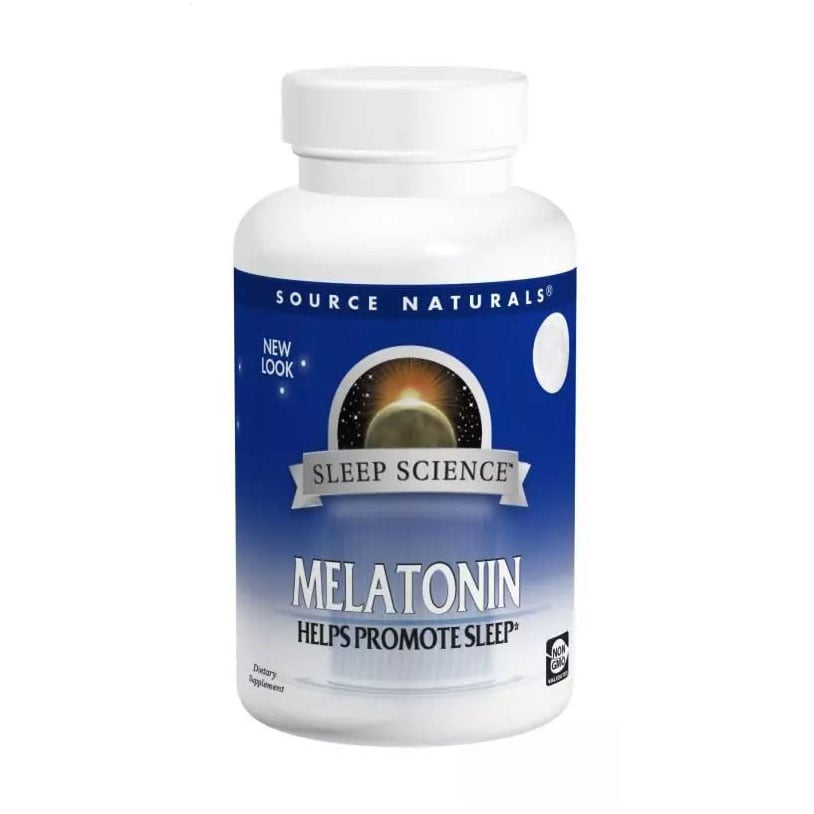 Мелатонін Source Naturals Sleep Science Melatonin 1 мг, 200 таблеток