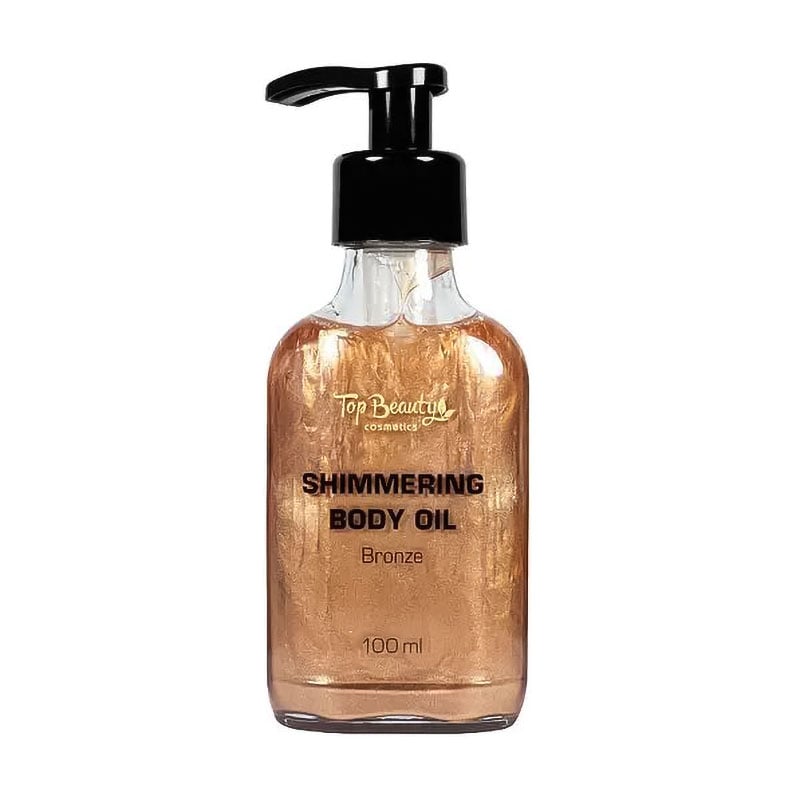 Мерехтлива олія для тіла Top Beauty Shimmering Body Oil, Bronze, 100 мл