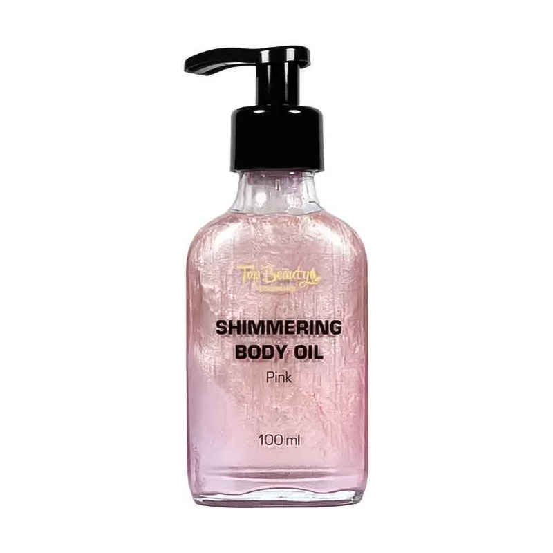 Мерехтлива олія для тіла Top Beauty Shimmering Body Oil, Pink, 100 мл
