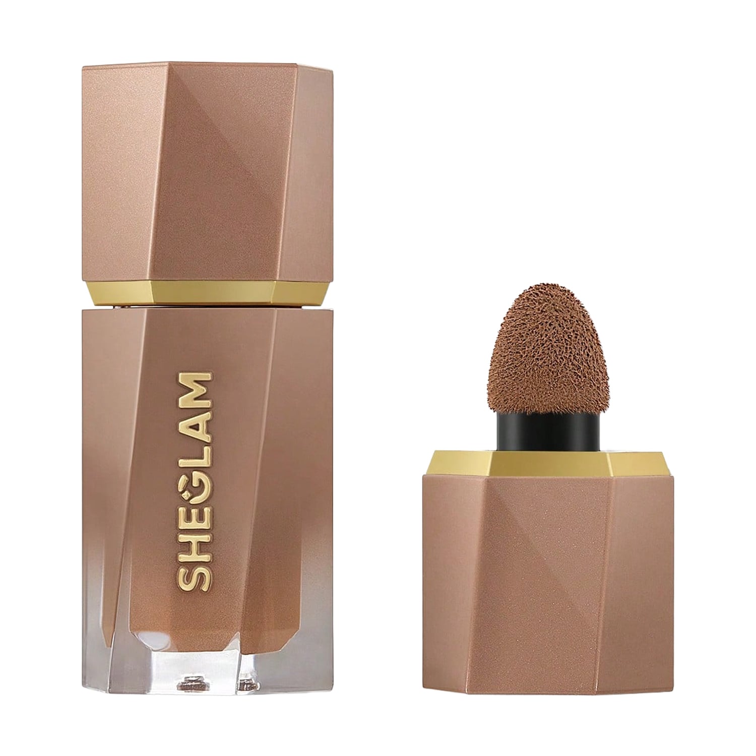 Мерехтливий бронзер для обличчя Sheglam Sun Beam Shimmer Liquid Bronzer, Terracotta, 5.2 мл