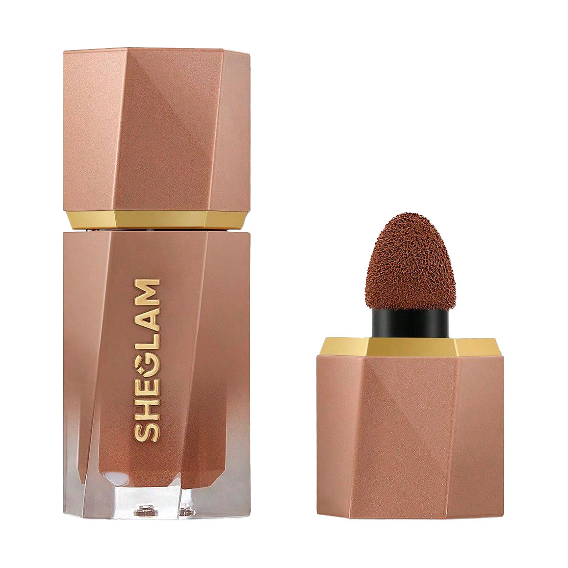 Мерехтливий бронзер для обличчя Sheglam Sun Beam Shimmer Liquid Bronzer, Earthy Sepia, 5.2 мл