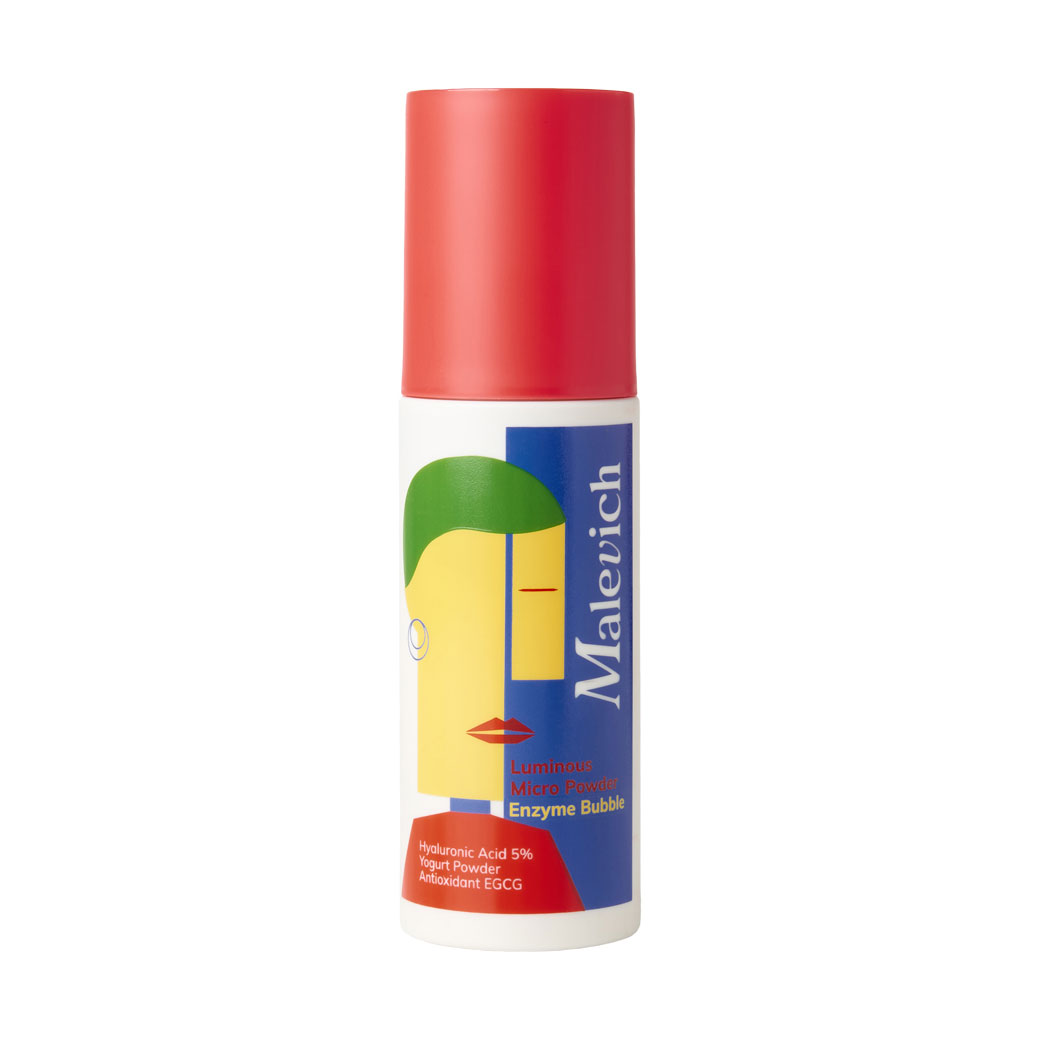 Мікронізована ензимна пудра Malevich Luminous Micro Powder Enzyme Bubble для сяяння шкіри, 60 г