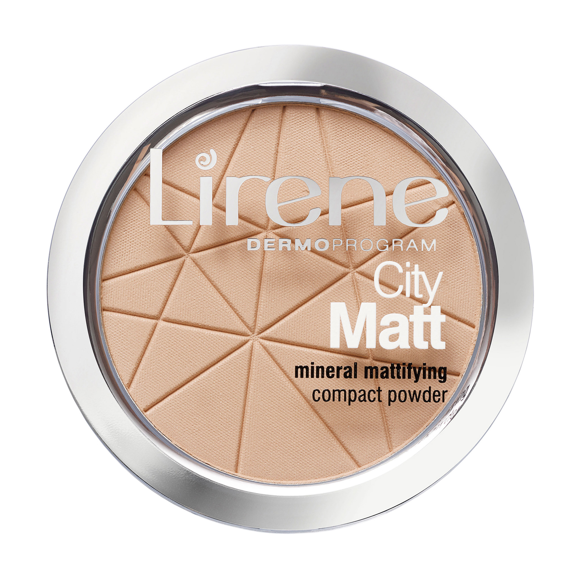 Мінеральна матувальна пудра Lirene City Matt Compact Powder, 02, 9 г