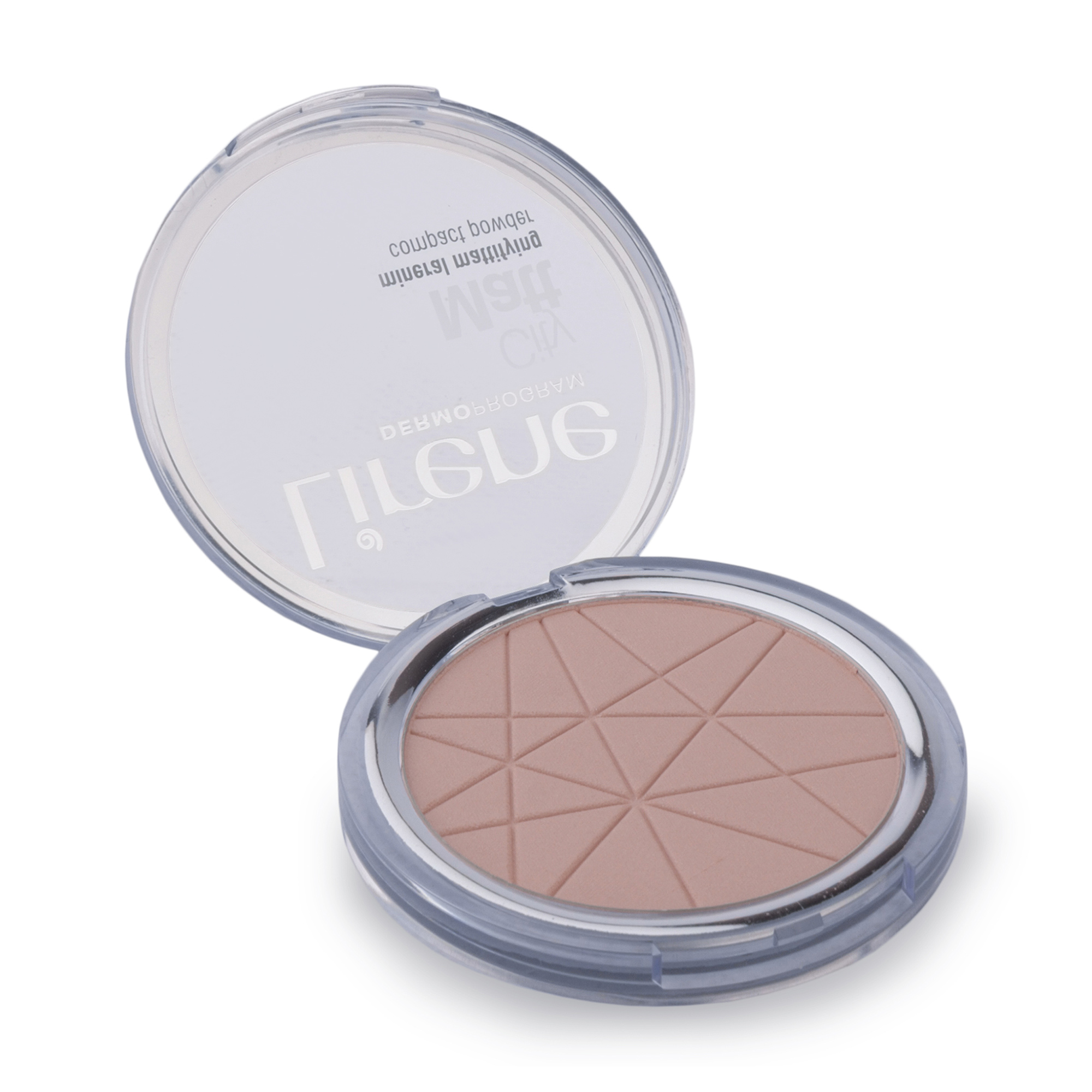 Мінеральна матувальна пудра Lirene City Matt Compact Powder, 03, 9 г