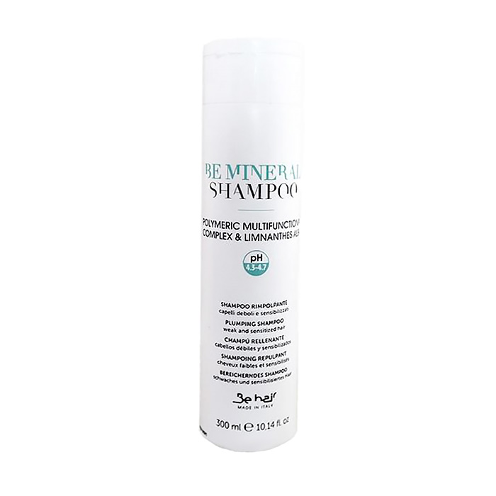 Мінеральний шампунь для волосся Be Hair Be Mineral Plumping Shampoo pH 4.3-4.7, 300 мл