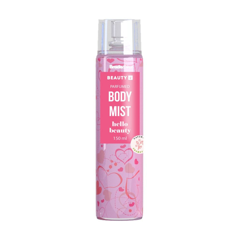 Міст для тіла Bradoline Beauty 4 Body Mist Hello Beauty, 150 мл