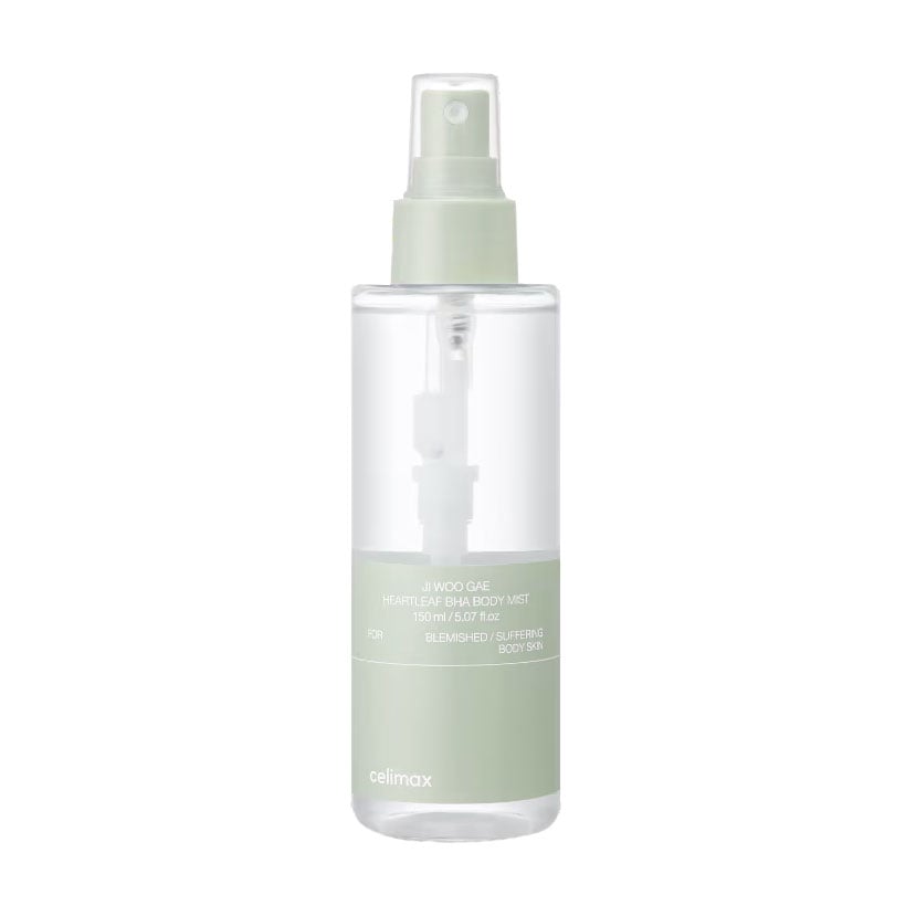 Міст для тіла Celimax Ji Woo Gae Heartleaf BHA Body Mist проти висипань, з кислотами, 150 мл