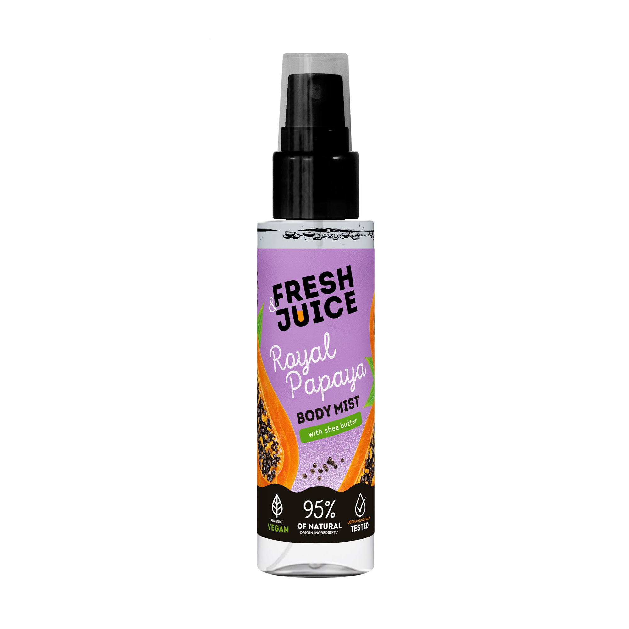 Міст для тіла Fresh Juice Royal Papaya Body Mist з олією ши, 150 мл
