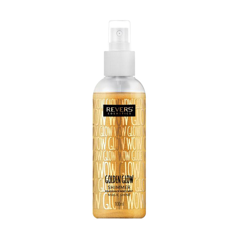 Міст для тіла Revers Cosmetics Golden Glow Shimmer Fragrance Body Mist, 100 мл