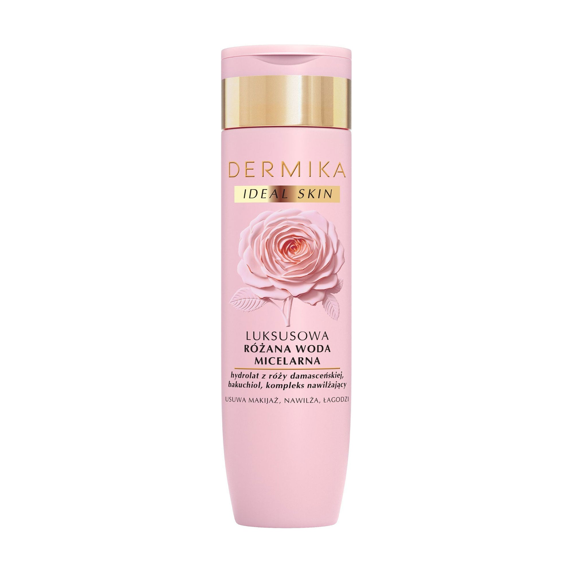 Міцелярна вода Dermika Ideal Skin з ароматом троянди, 200 мл