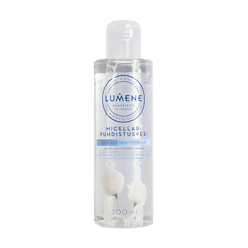 Міцелярна вода для обличчя Lumene Klassikko, 200 мл